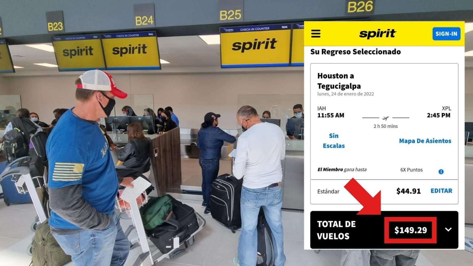 Noticias-Aeropuerto-Tegucigalpa-Honduras-Toncontín-Spirit reporta vuelos "repletos" por boletos a $149 desde Palmerola