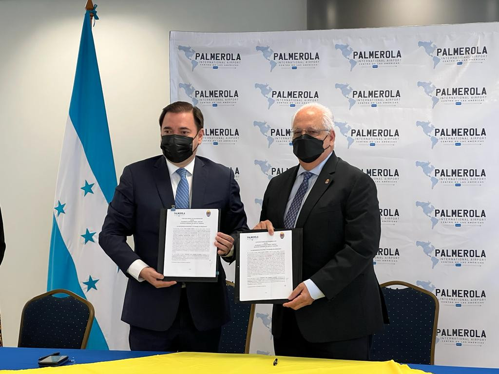 Noticias-Aeropuerto-Tegucigalpa-Honduras-Toncontín-Palmerola y UNAH firman convenio de colaboración
