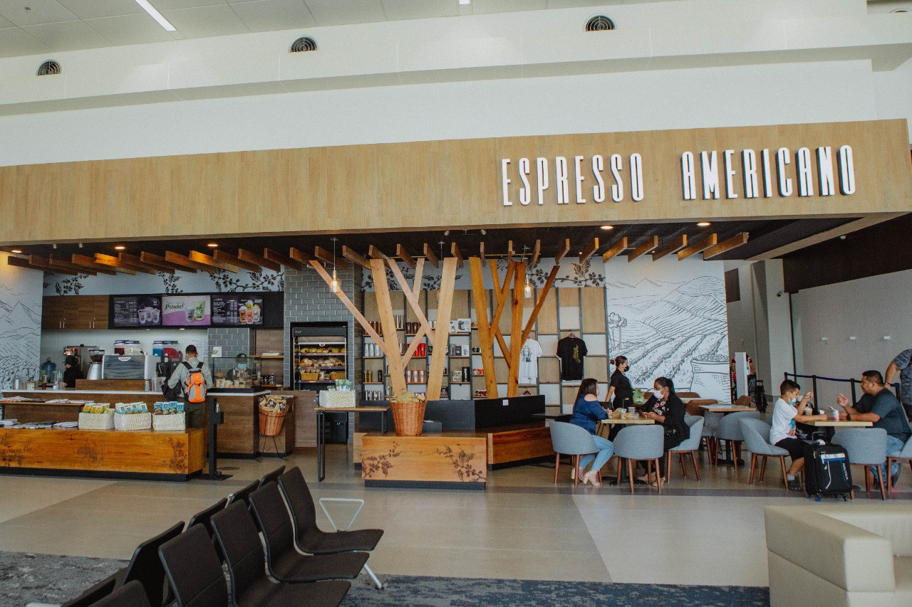 Servicios-Aeropuerto-Comayagua-Honduras-Palmerola-Espresso Americano transmite “la pasión del café” a los viajeros de Palmerola