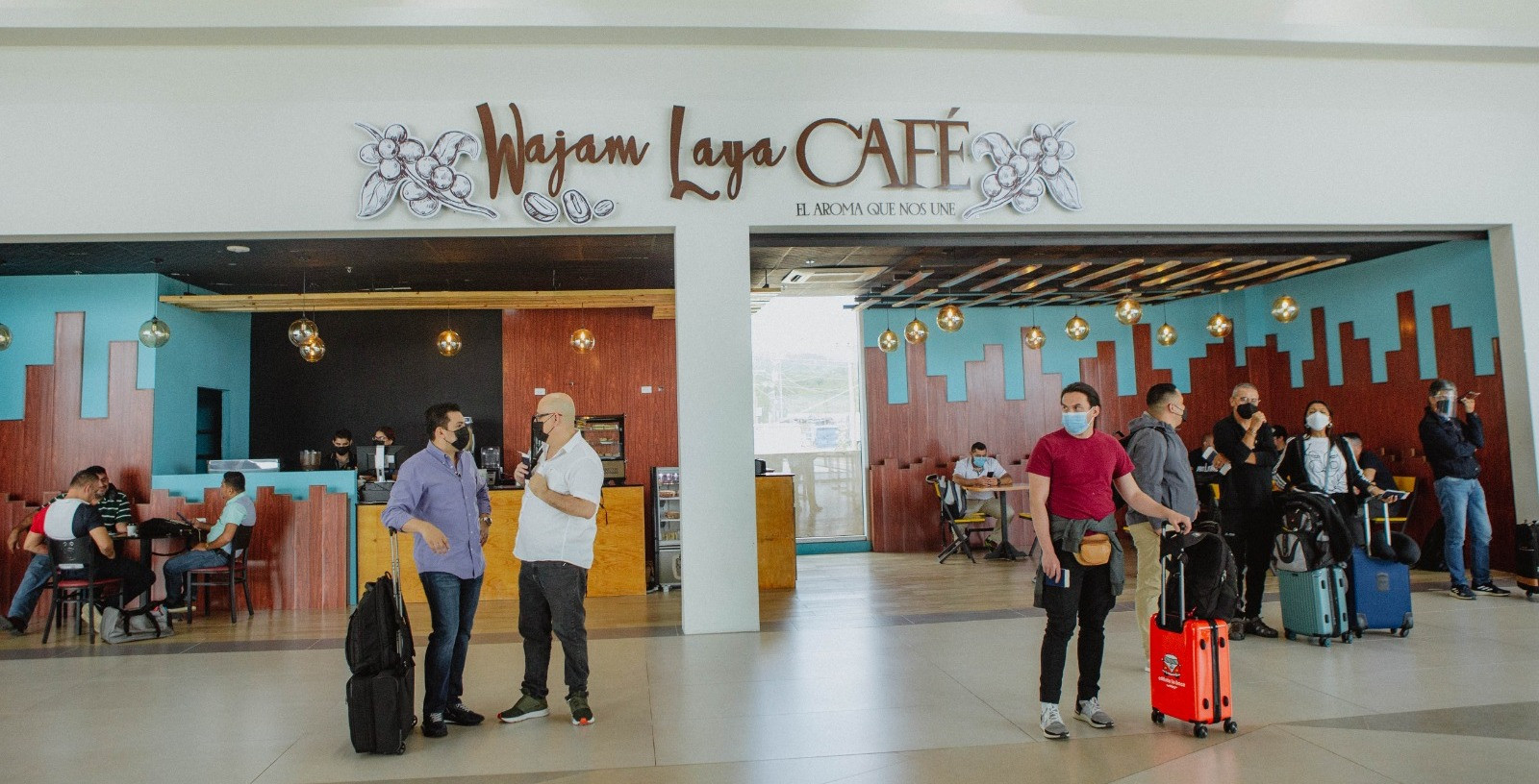 Servicios-Aeropuerto-Comayagua-Honduras-Palmerola-Wajam Laya Café, donde los aroma y el sabor se combinan para enamorar a los pasajeros